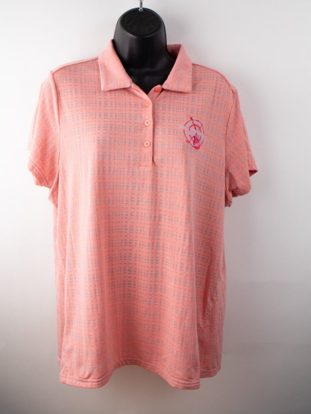 Antigua Hootie and The Blowfish Golf Women's XL Polo Pink
